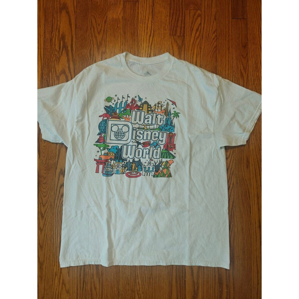 Disney World Opening Days Classic Graphic T Shirt Adult XL